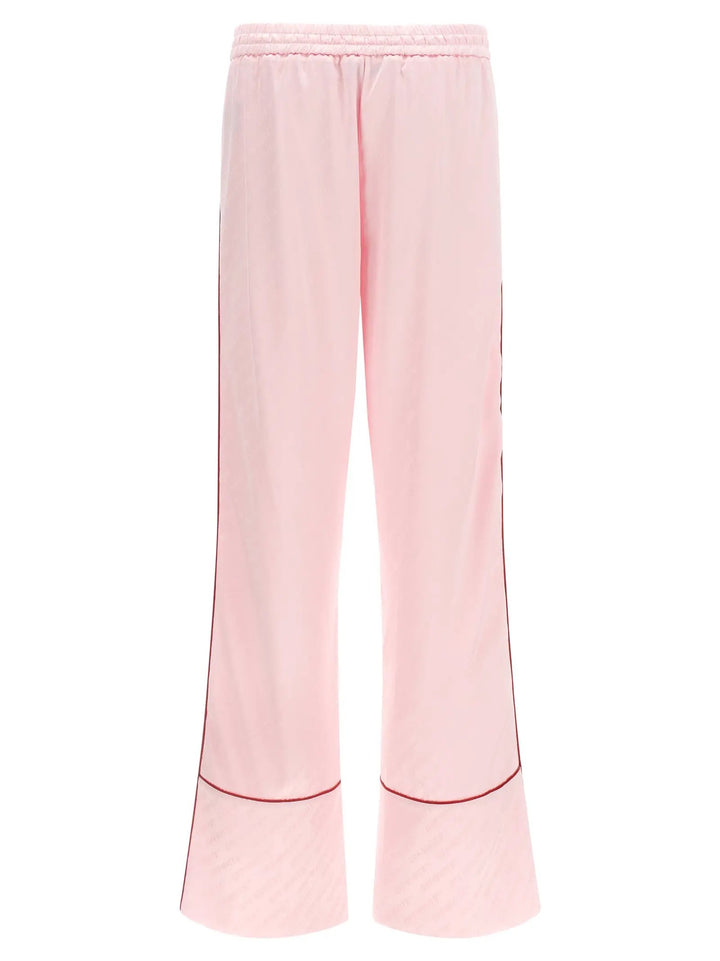 Off-White Multicolor Viscose Casual Pants