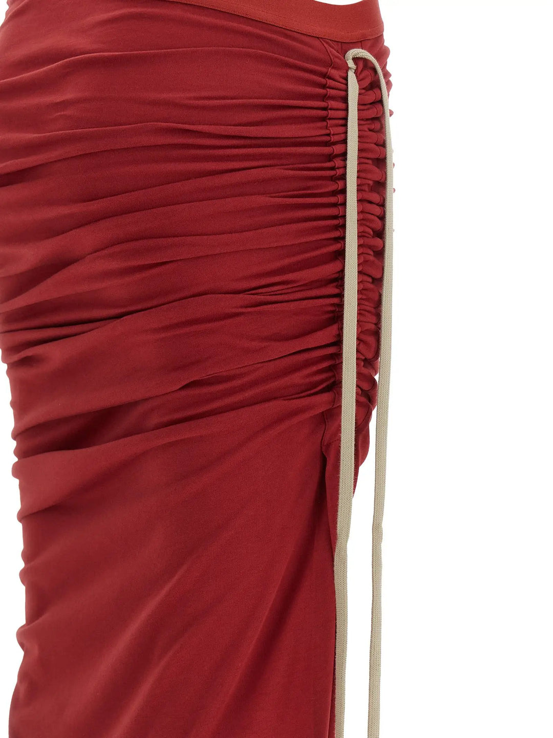 Rick Owens Multicolor Cotton Mini Skirt