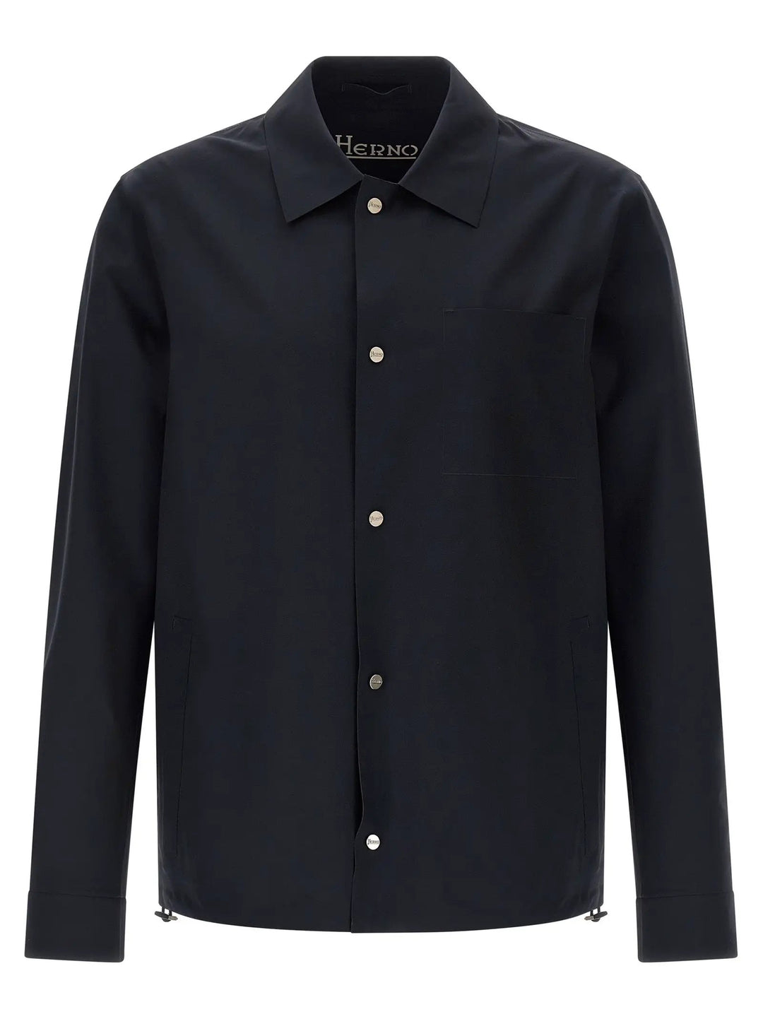 Herno Blue Polyamide Shell Jacket