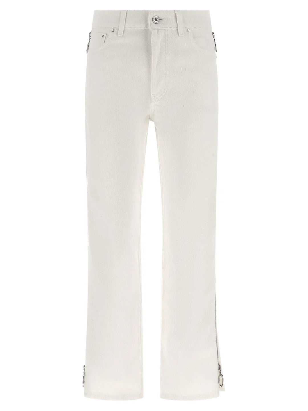 Paco Rabanne White Cotton Jeans Denim