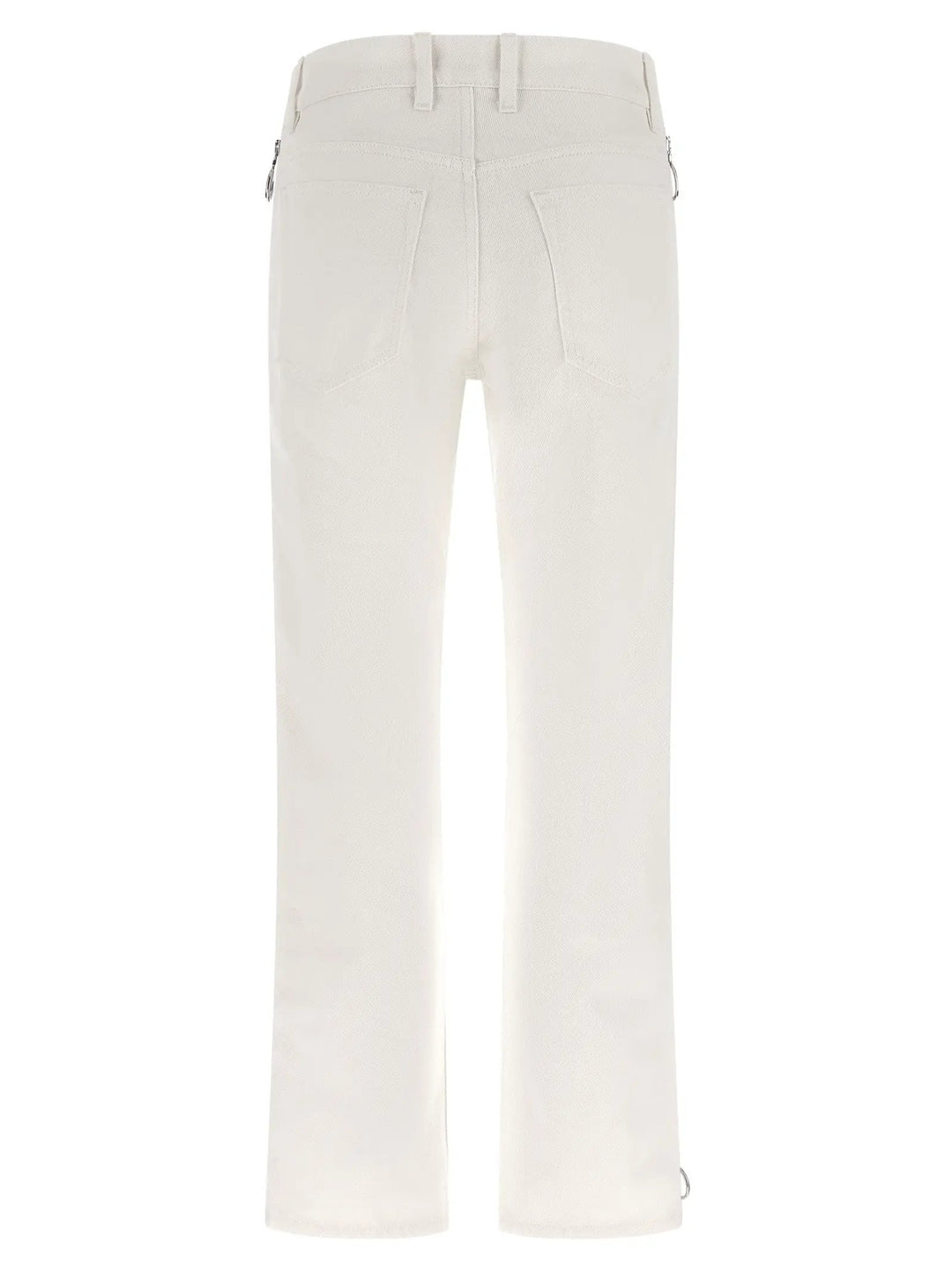 Paco Rabanne White Cotton Jeans Denim