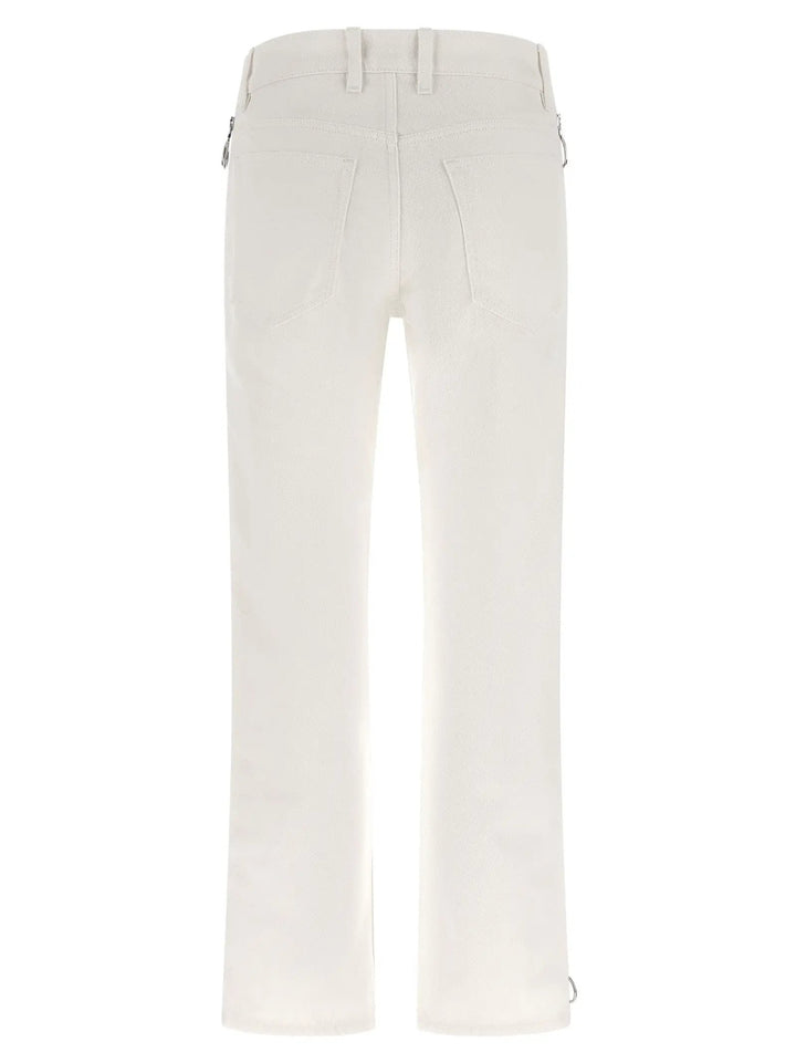 Paco Rabanne White Cotton Jeans Denim