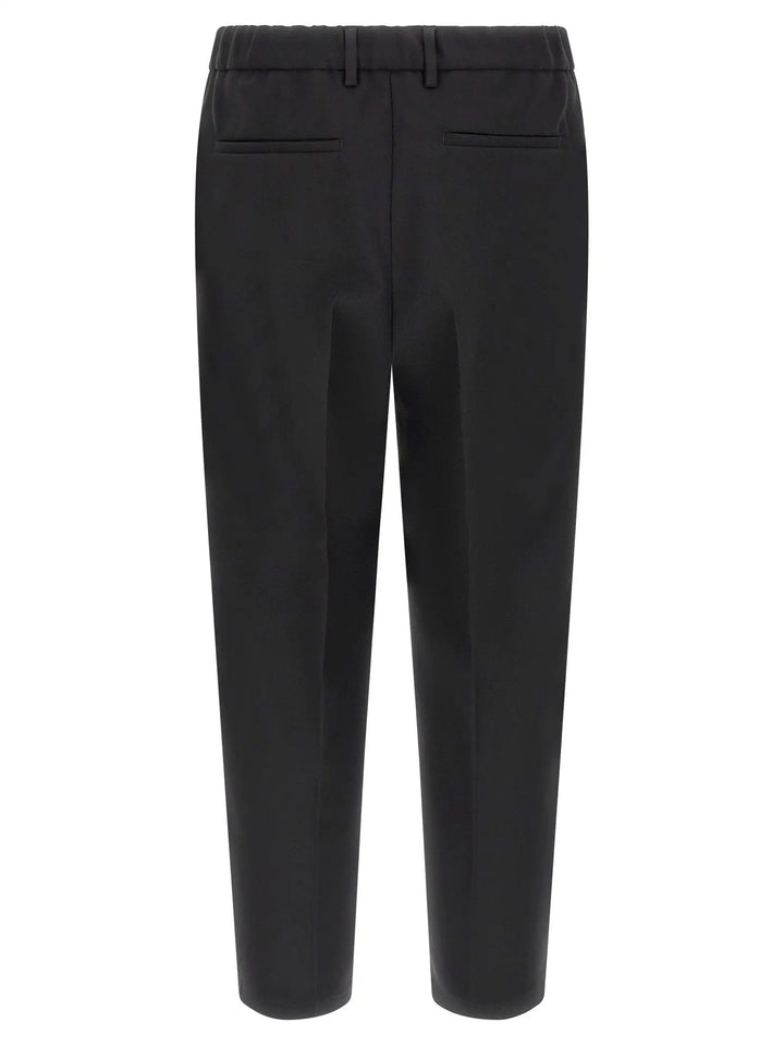 Jil Sander Black Polyester Dress Pants