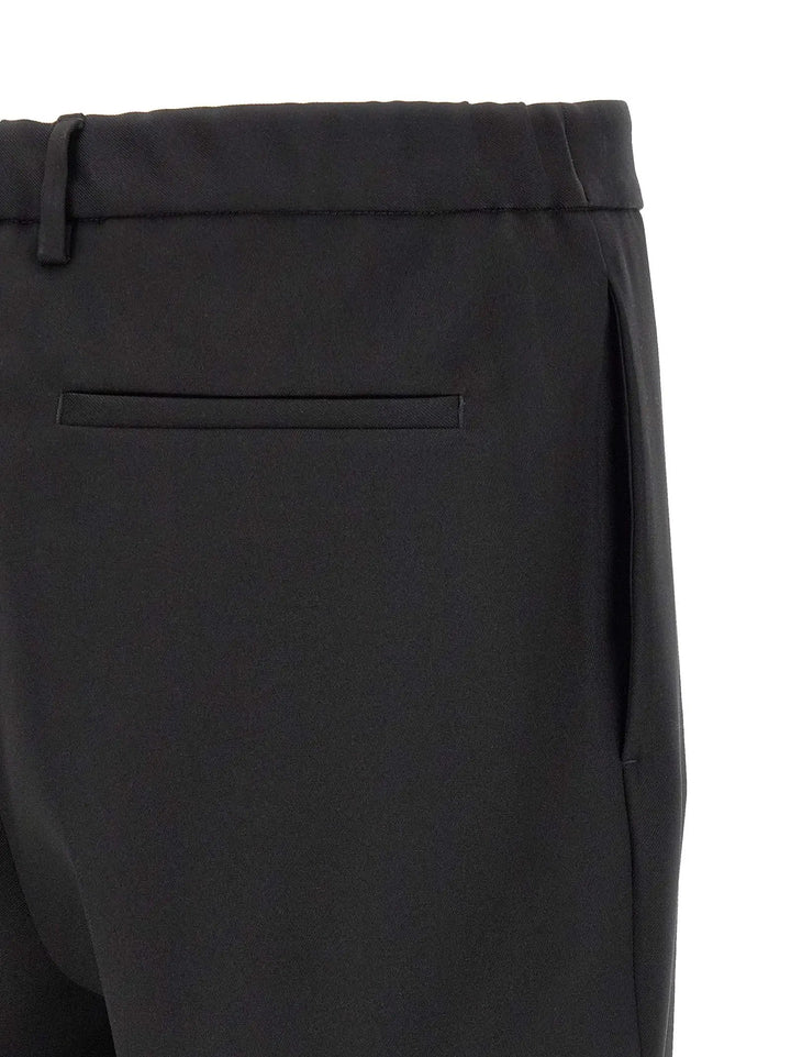 Jil Sander Black Polyester Dress Pants
