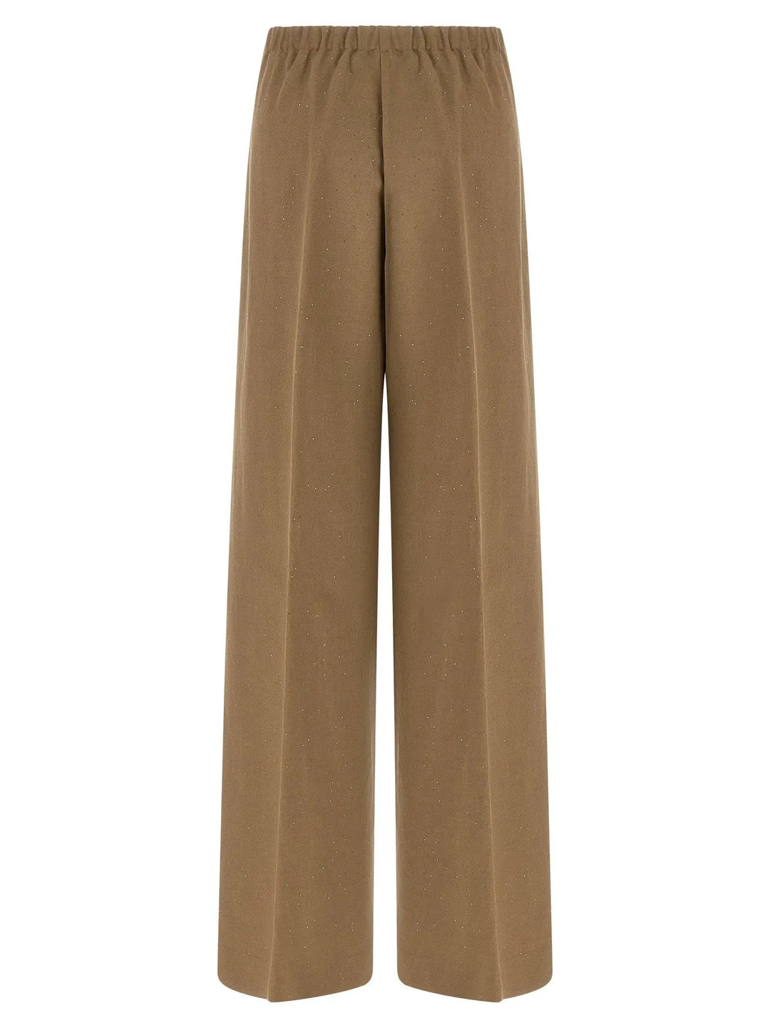 Herno Brown Viscose Casual Pants