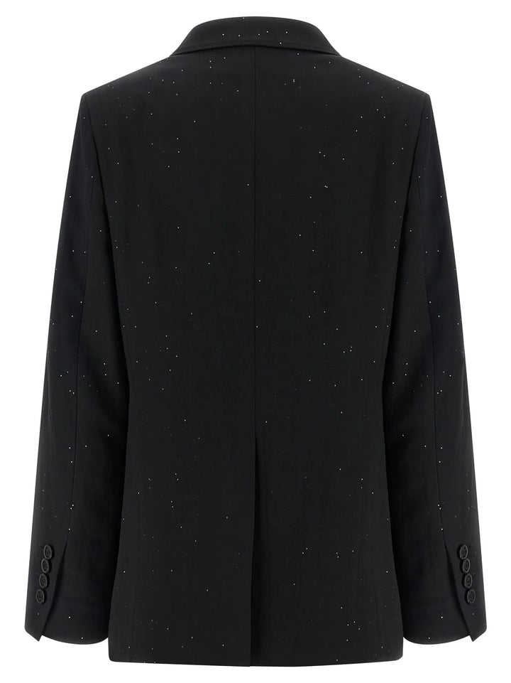 Herno Black Viscose Blazer