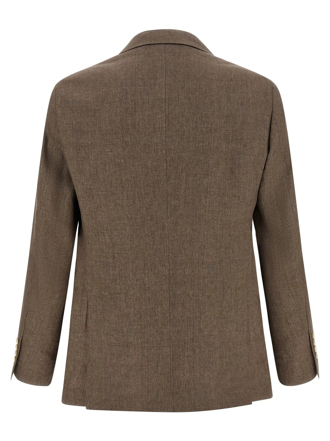 Brunello Cucinelli Brown Linen Blazer