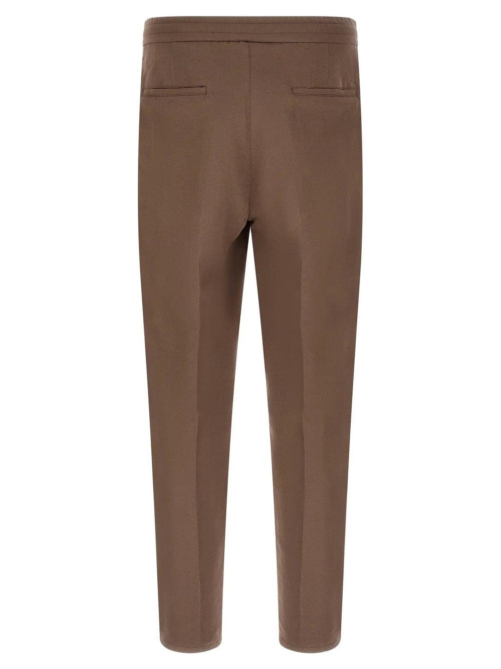 Brunello Cucinelli Sample Sale | Brunello Cucinelli Brown Linen Casual Pants - | Designer outlet