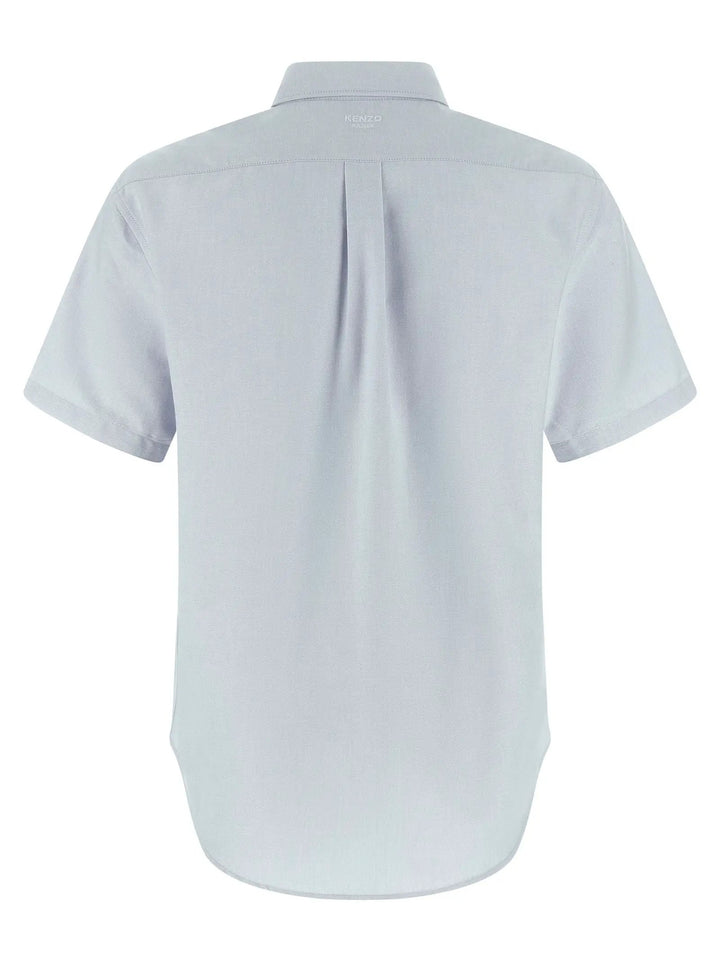 Kenzo Blue Cotton Blouse