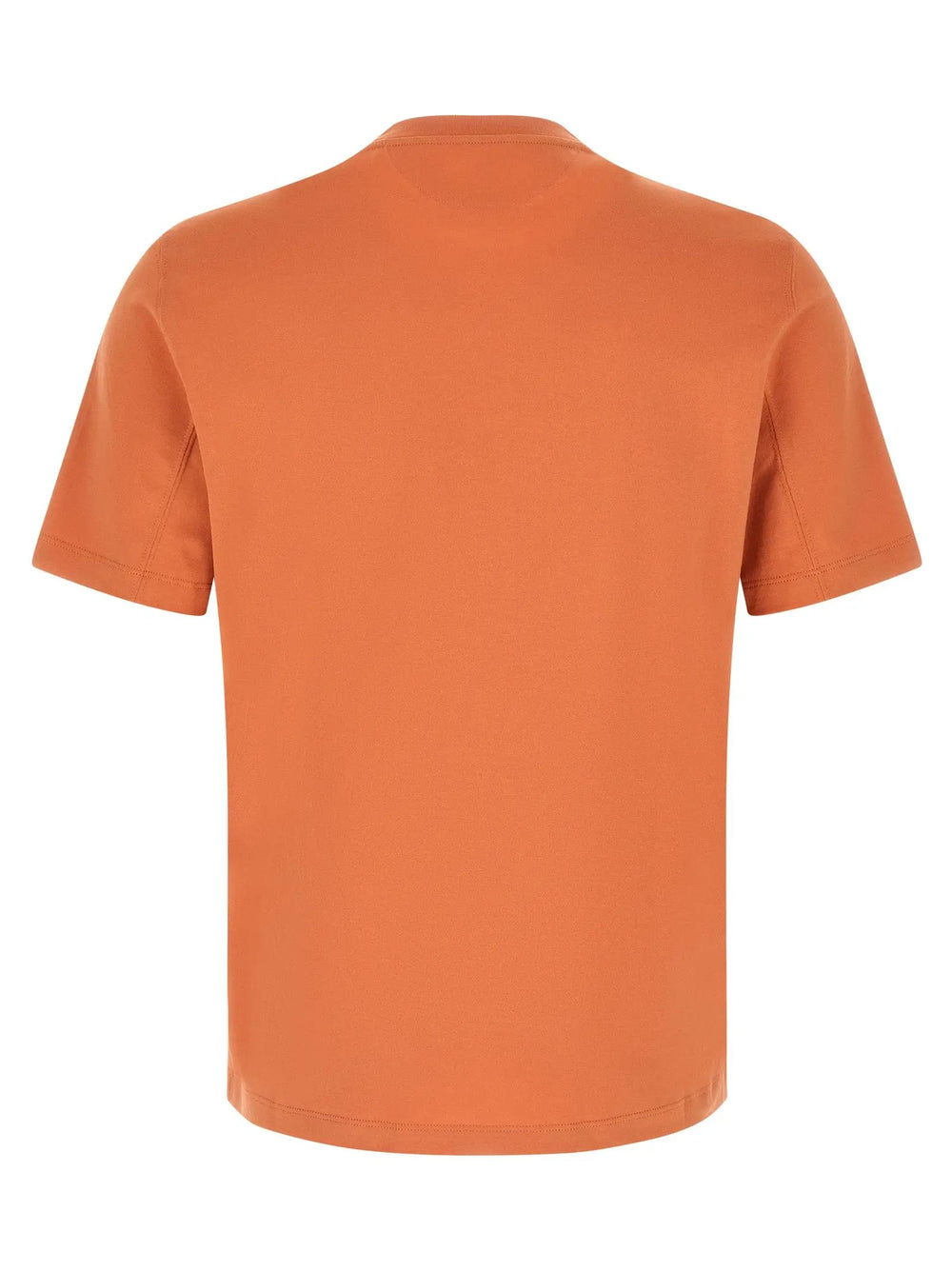 Brunello Cucinelli Sample Sale | Brunello Cucinelli Orange Cotton T-Shirt - | Designer outlet