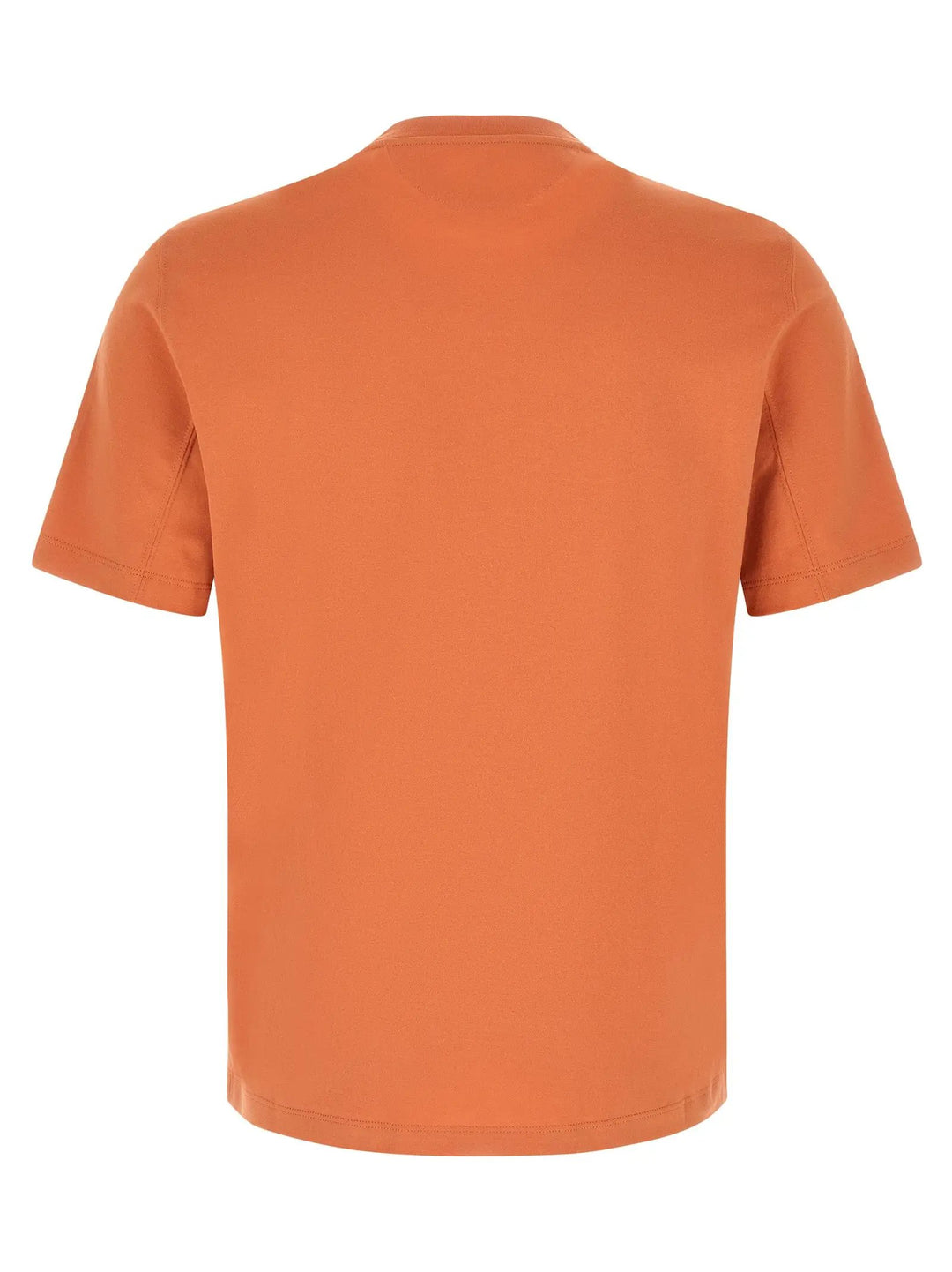 Brunello Cucinelli Sample Sale | Brunello Cucinelli Orange Cotton T-Shirt - | Designer outlet