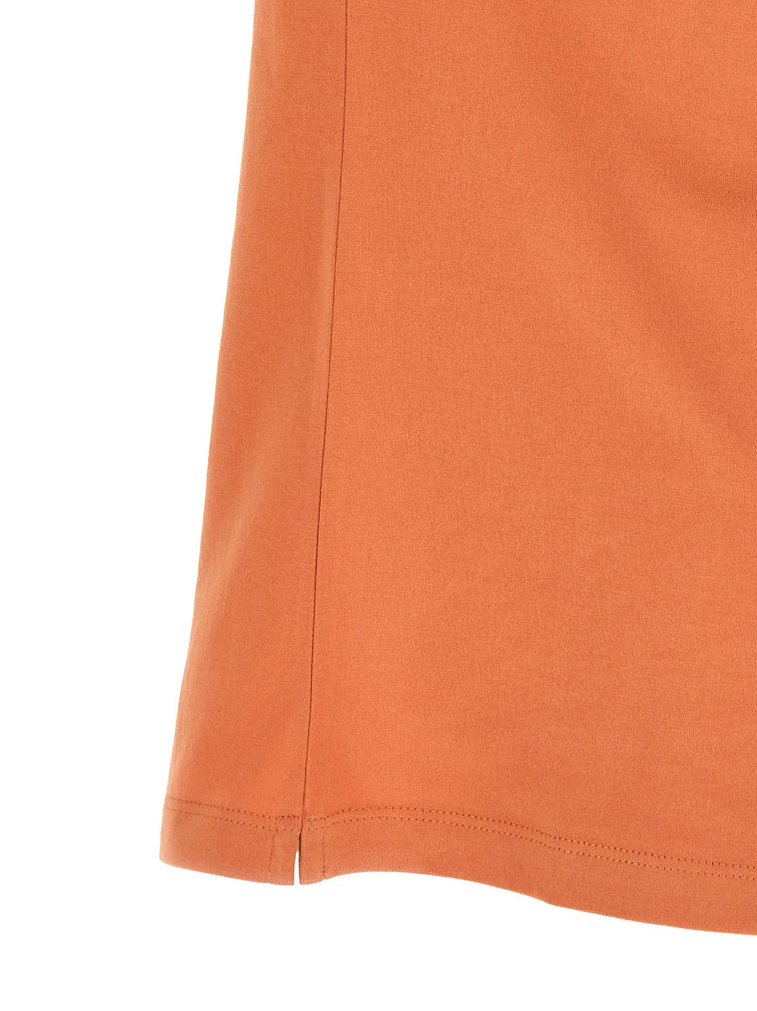 Brunello Cucinelli Sample Sale | Brunello Cucinelli Orange Cotton T-Shirt - | Designer outlet