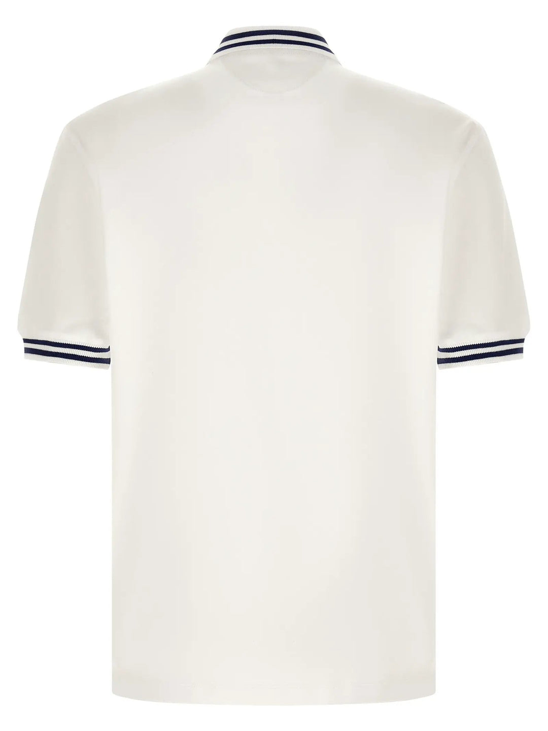 Brunello Cucinelli Sample Sale | Brunello Cucinelli White Cotton Polo Shirt - | Designer outlet