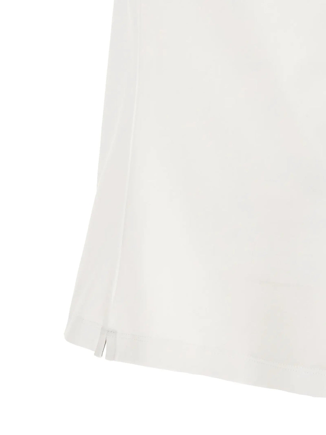 Brunello Cucinelli Sample Sale | Brunello Cucinelli White Cotton Polo Shirt - | Designer outlet