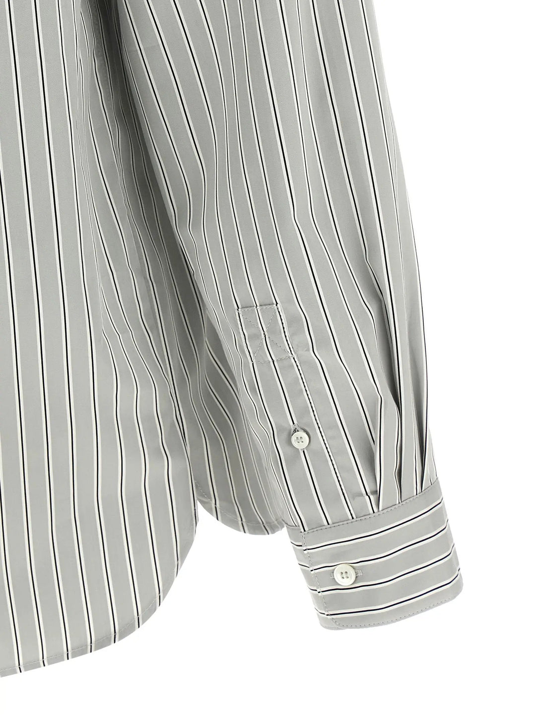 A.P.C. Gray Cotton Blouse