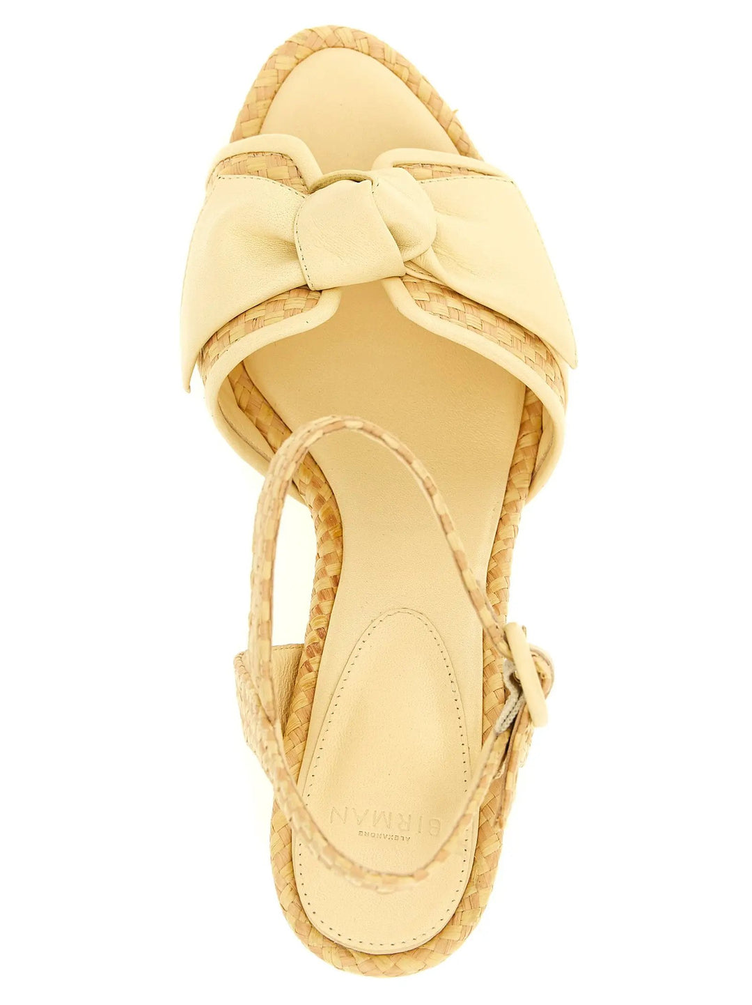 Alexandre Birman Bicolor Cowhide Platform Sandals