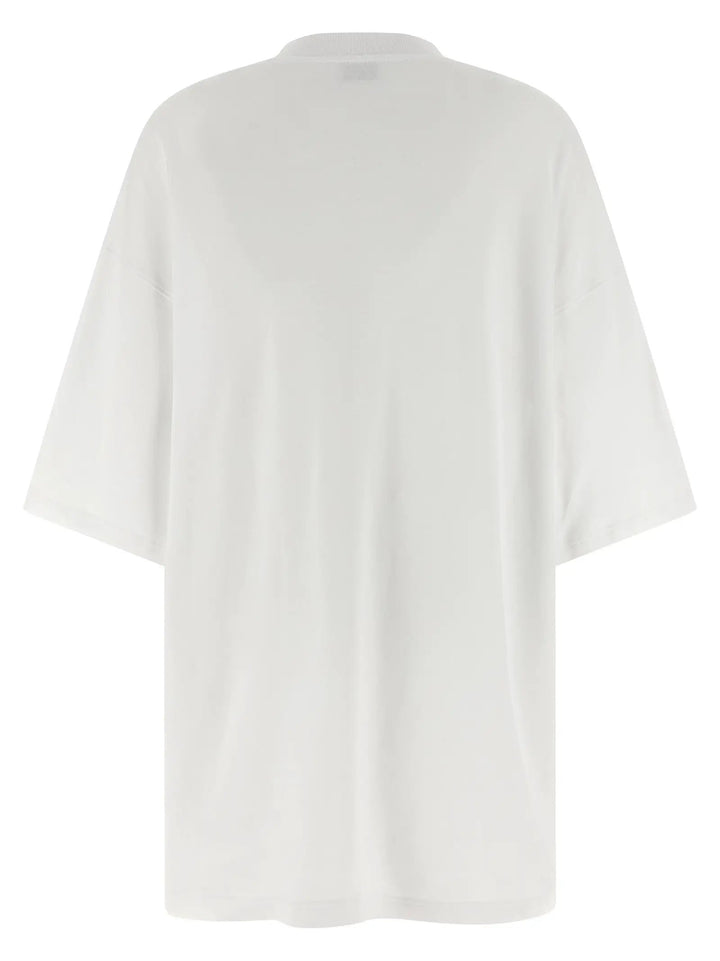 Moschino White Cotton Short Dress
