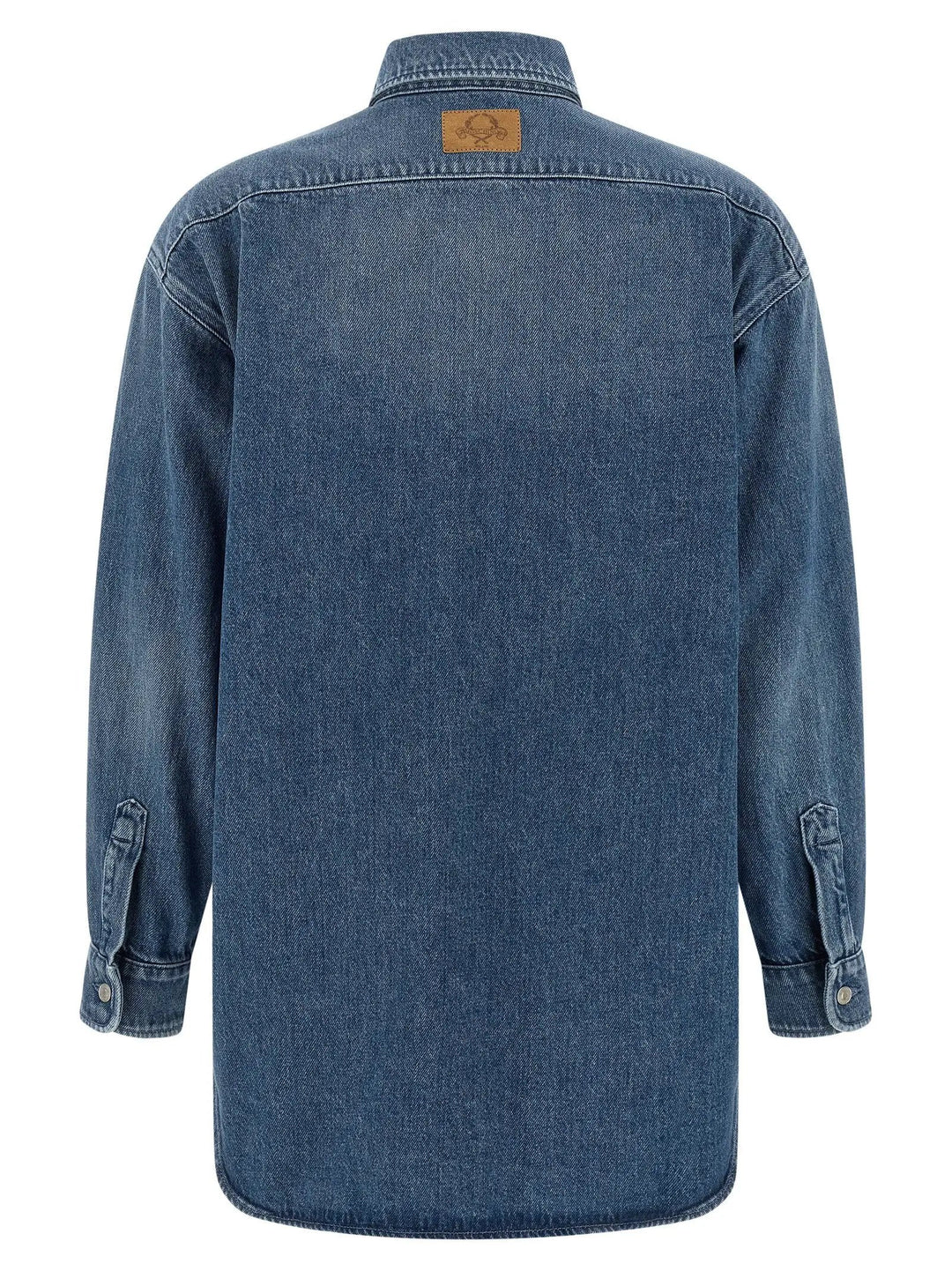 Moschino Blue Cotton Blouse