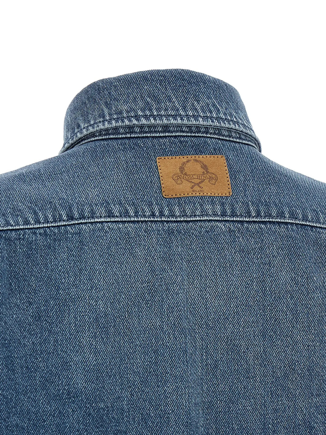 Moschino Blue Cotton Blouse