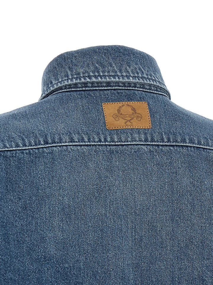 Moschino Blue Cotton Blouse