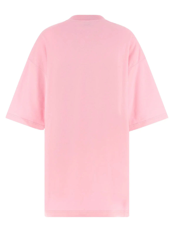 Moschino Multicolor Cotton Short Dress