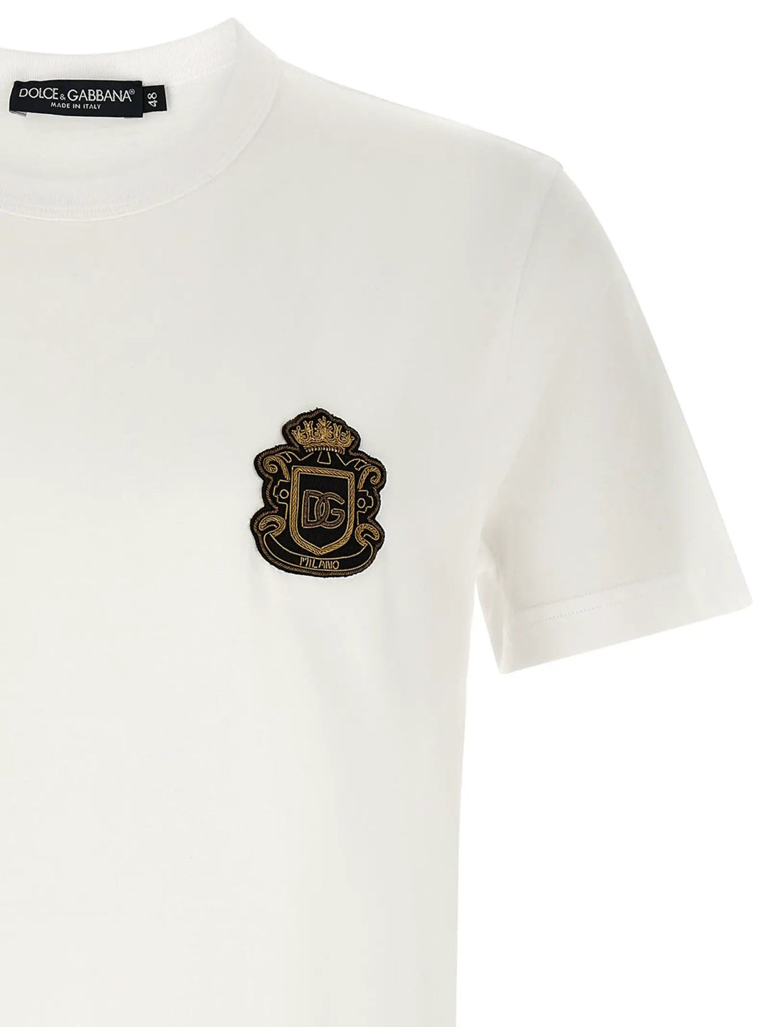 Dolce &amp; Gabbana White Cotton T-Shirt