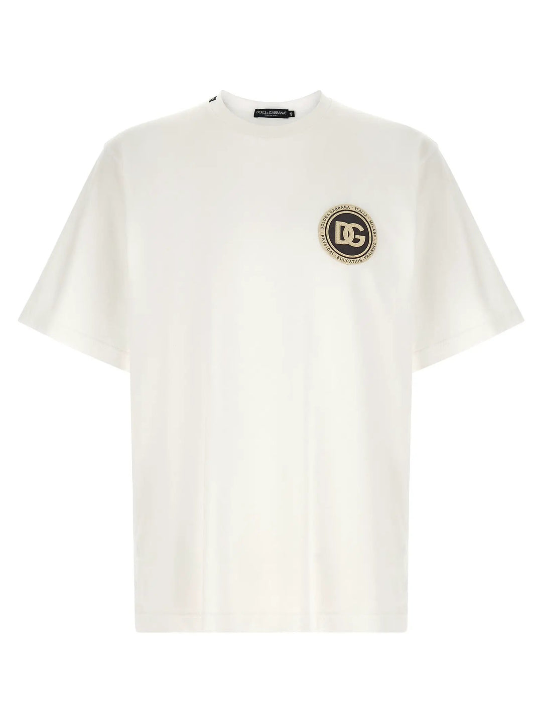 Dolce &amp; Gabbana White Cotton T-Shirt