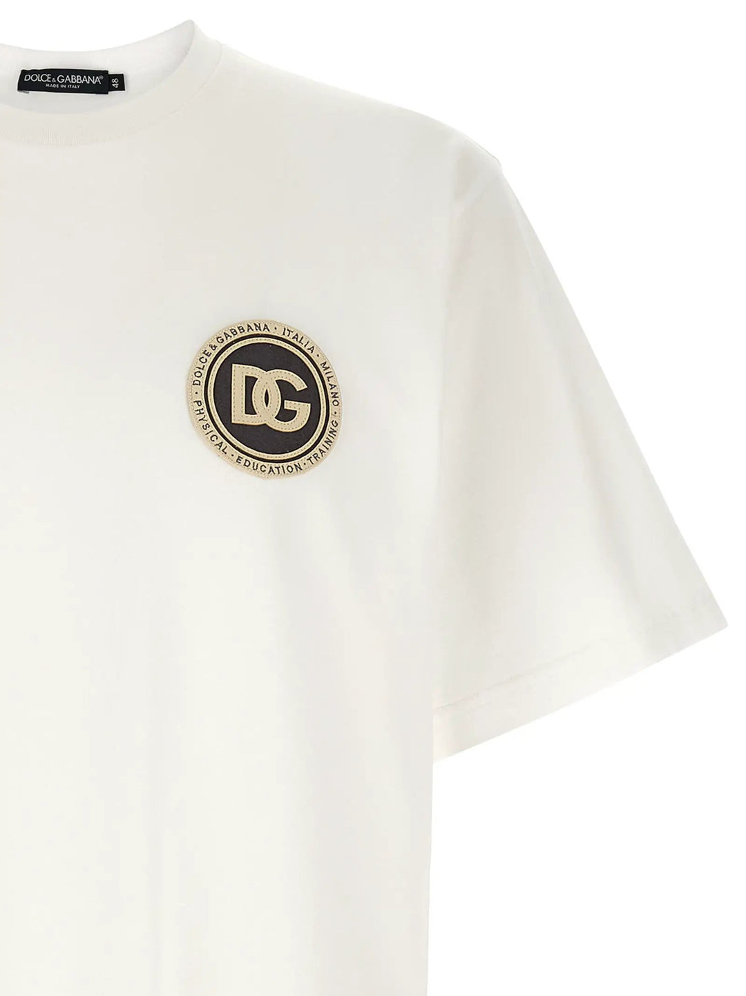 Dolce &amp; Gabbana White Cotton T-Shirt