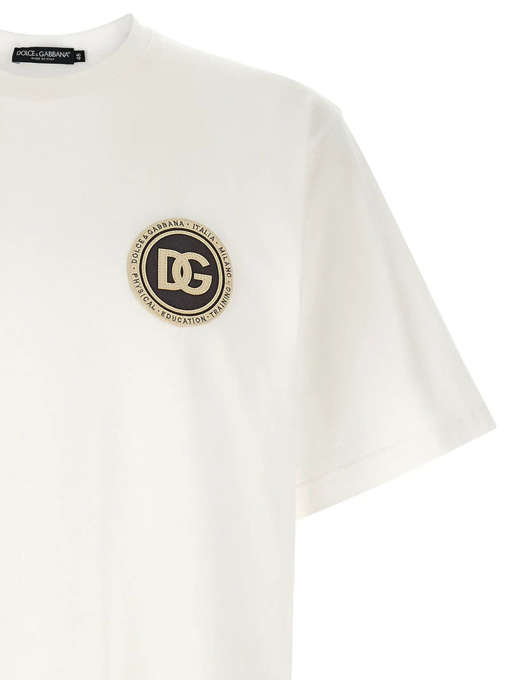 Dolce &amp; Gabbana White Cotton T-Shirt