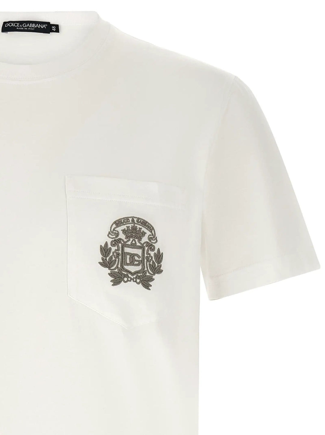 Dolce &amp; Gabbana White Cotton T-Shirt