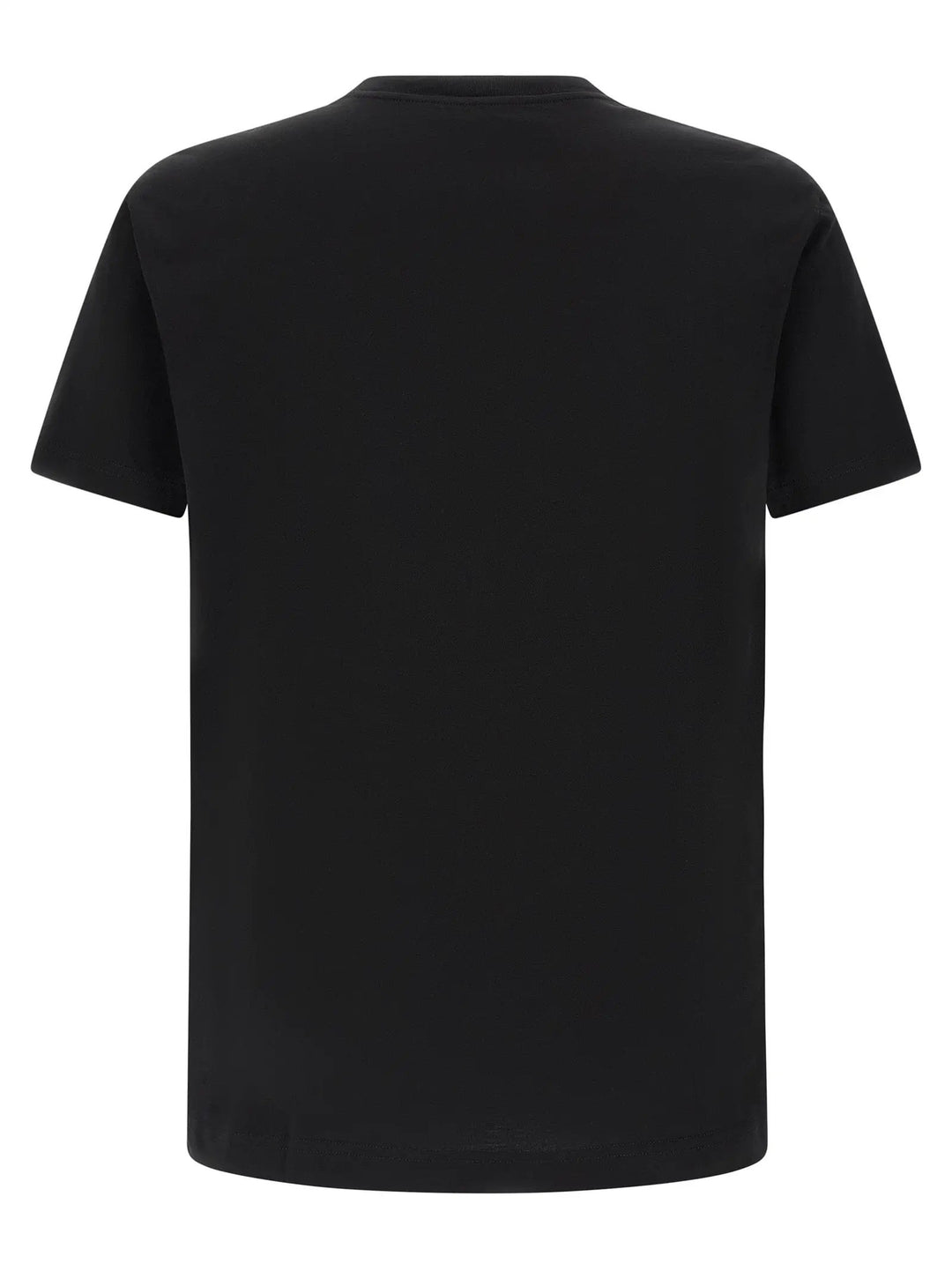 Dolce &amp; Gabbana Black Cotton T-Shirt
