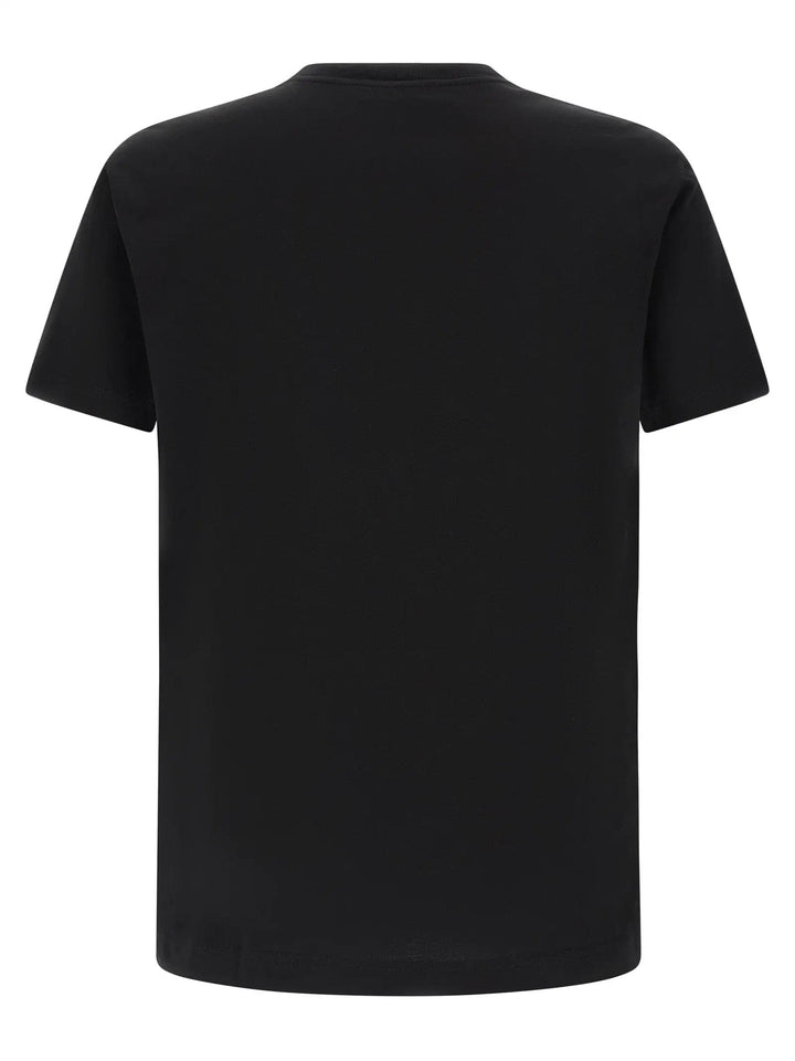 Dolce &amp; Gabbana Black Cotton T-Shirt