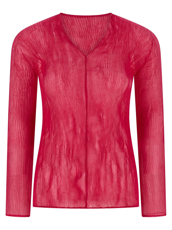 Issey Miyake Fuchsia Polyester Shirt