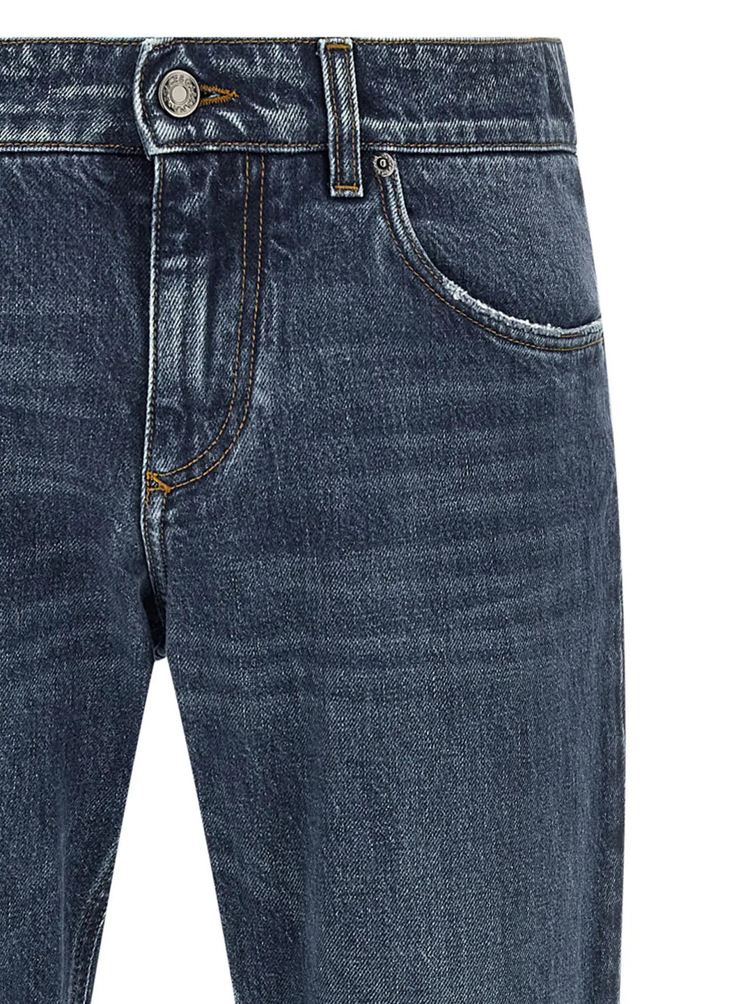 Dolce &amp; Gabbana Sample Sale | Dolce &amp; Gabbana Blue Cotton Straight-Leg Jeans - | Designer outlet