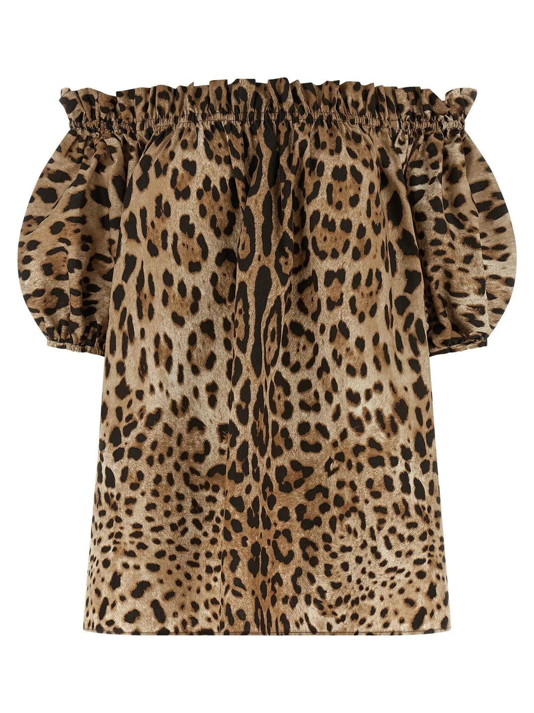 Dolce &amp; Gabbana Brown Cotton Shirt
