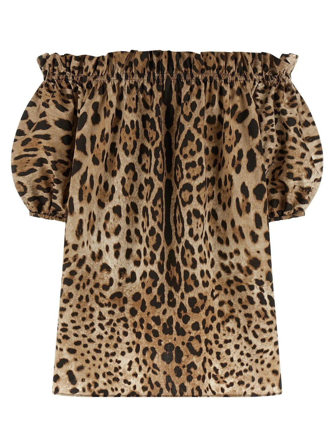 Dolce &amp; Gabbana Brown Cotton Shirt