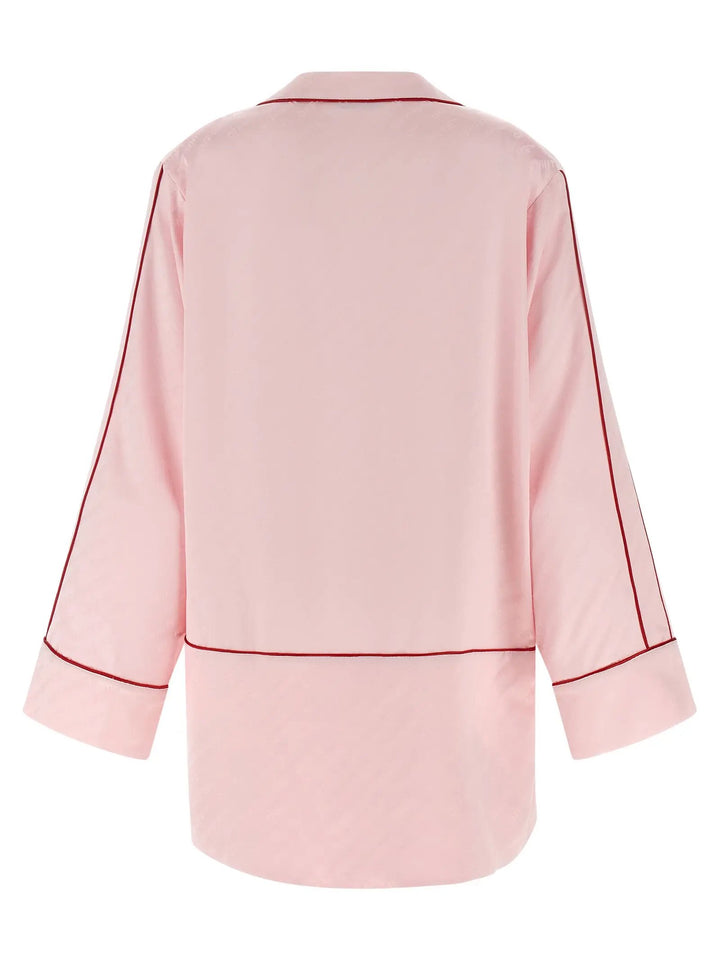Off-White Multicolor Viscose Blouse