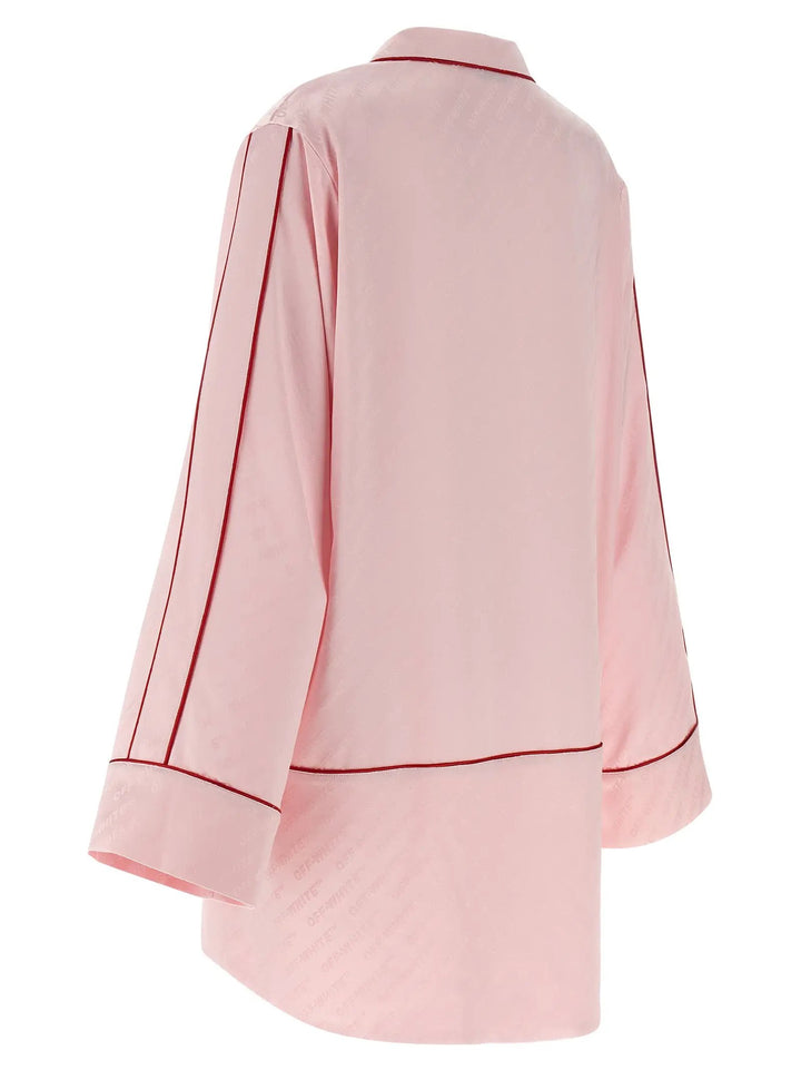 Off-White Multicolor Viscose Blouse