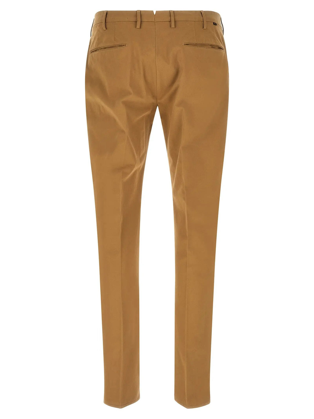 Incotex Brown Cotton Casual Pants