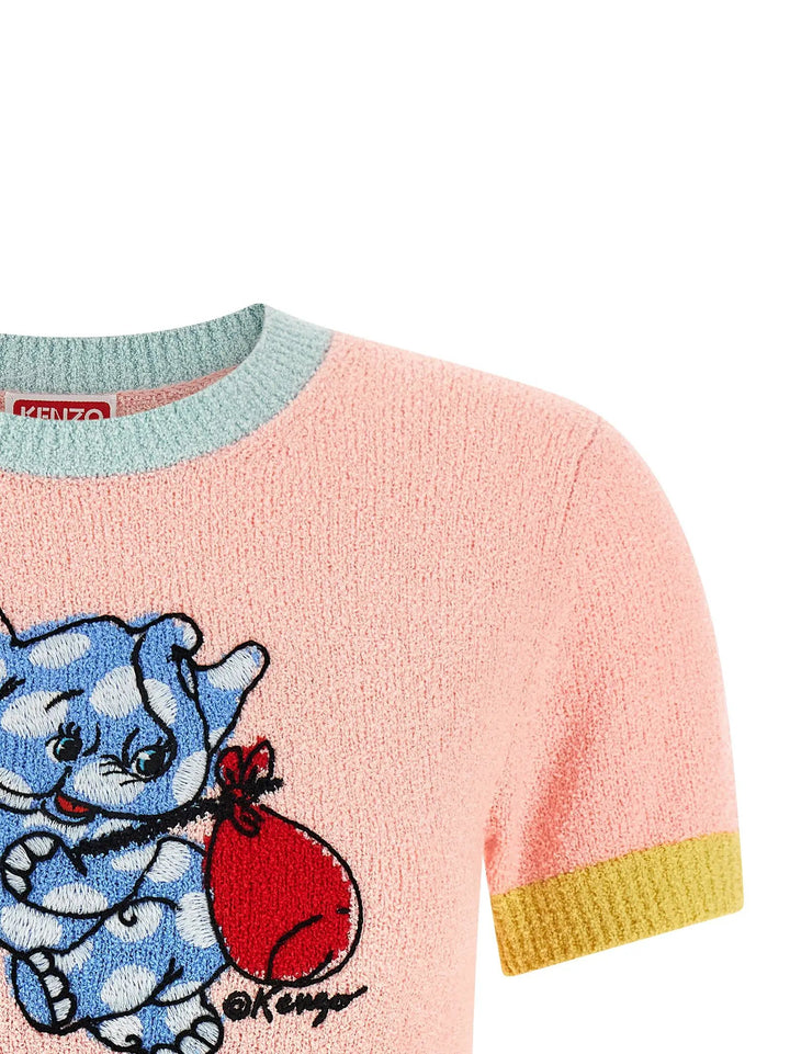 Kenzo Multicolor Cotton T-Shirt