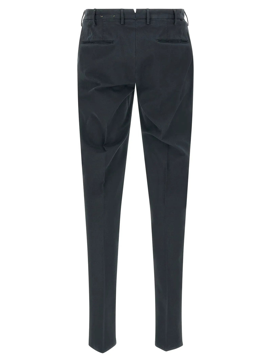 Incotex Blue Cotton Casual Pants