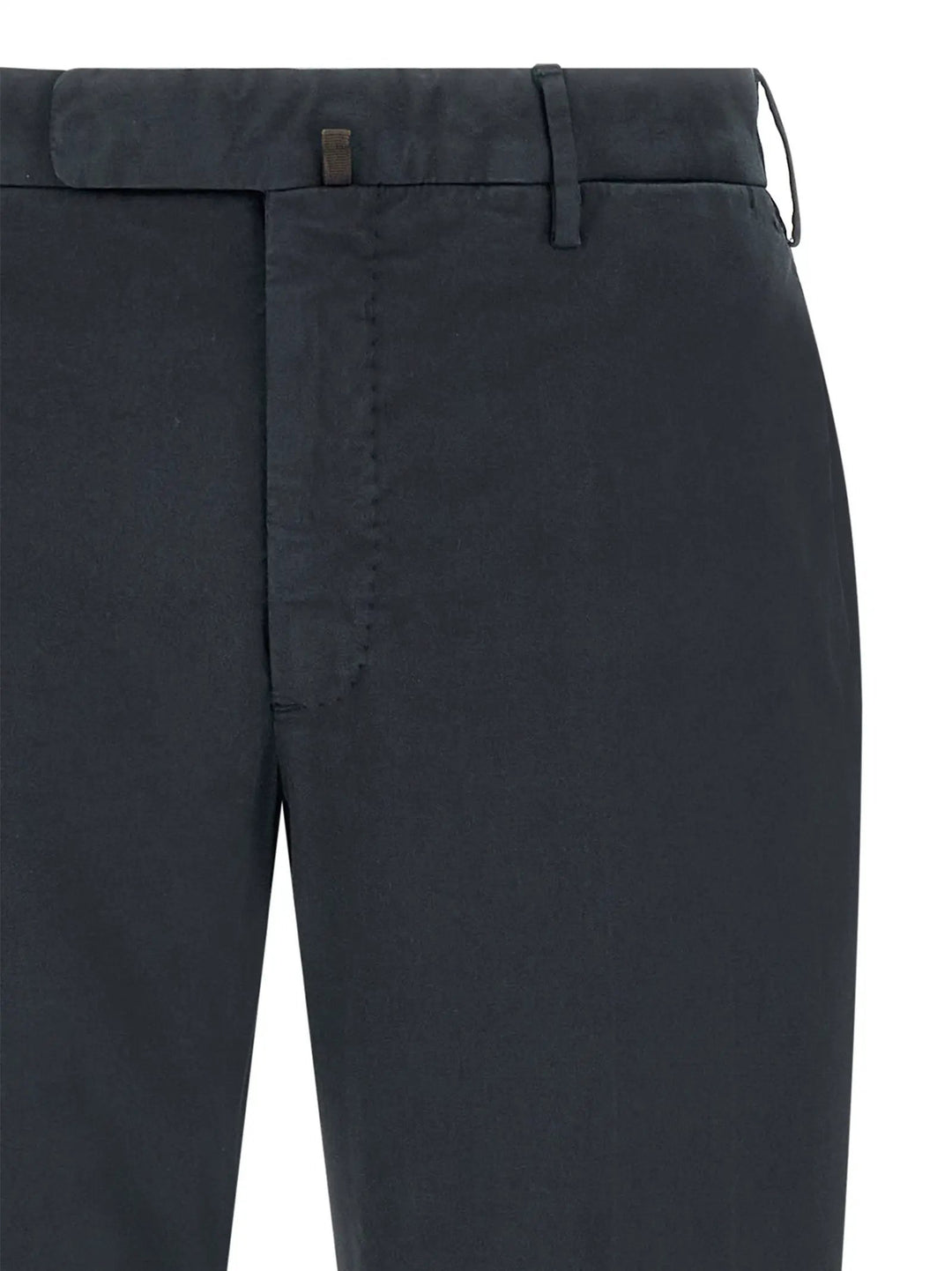 Incotex Blue Cotton Casual Pants