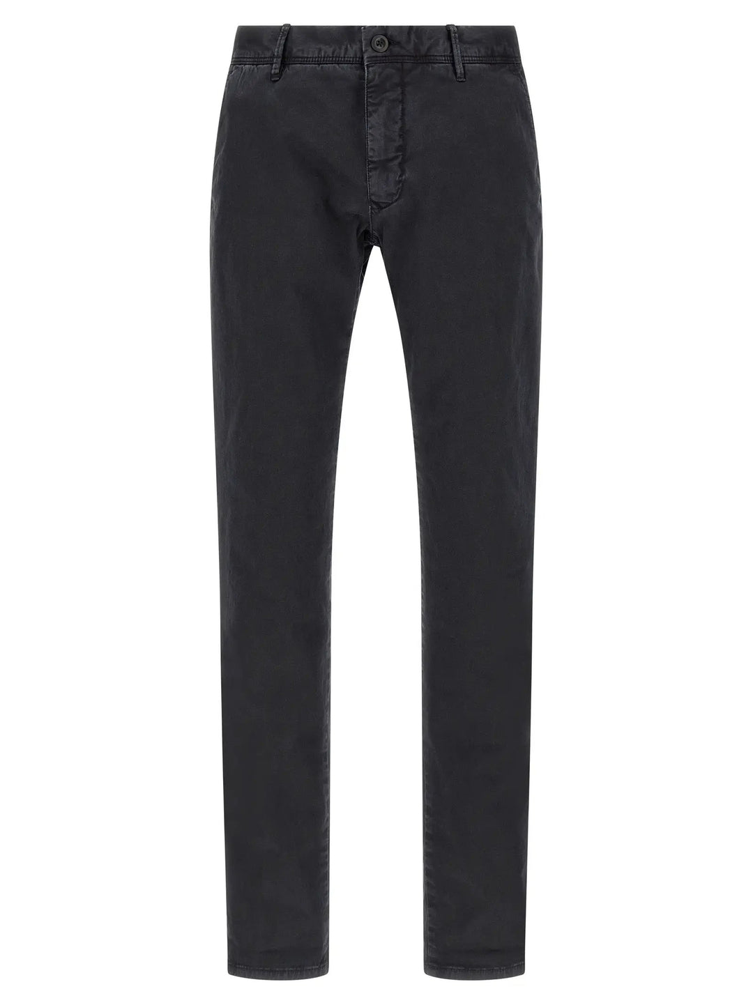 Incotex Blue Cotton Casual Pants