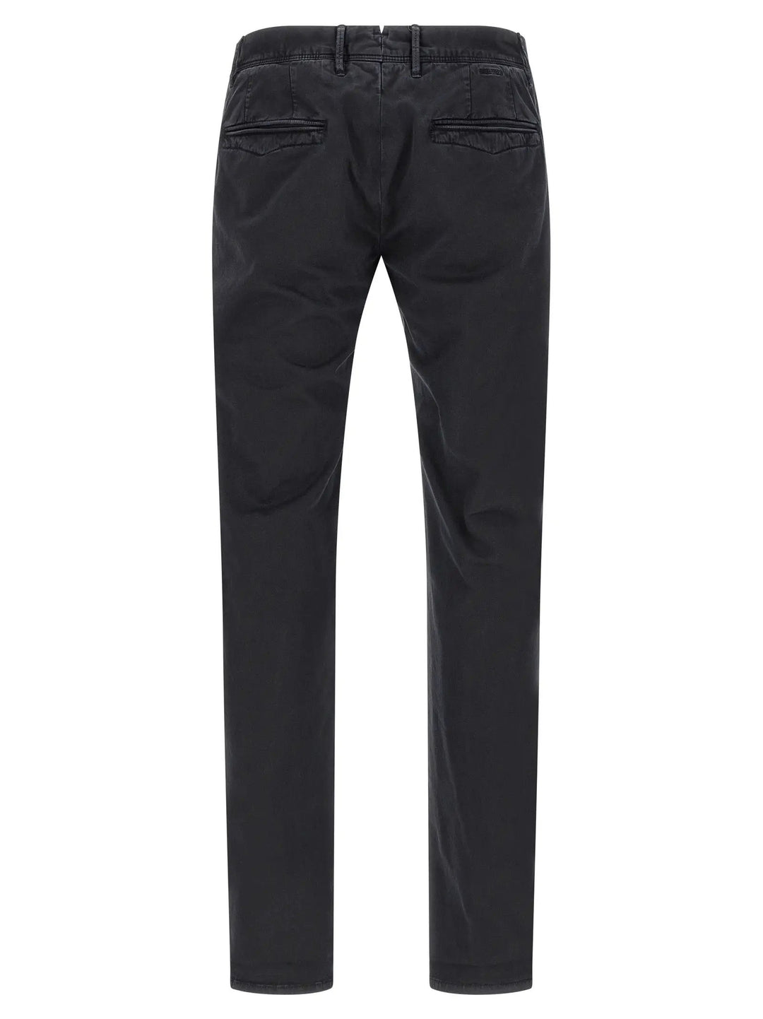 Incotex Blue Cotton Casual Pants