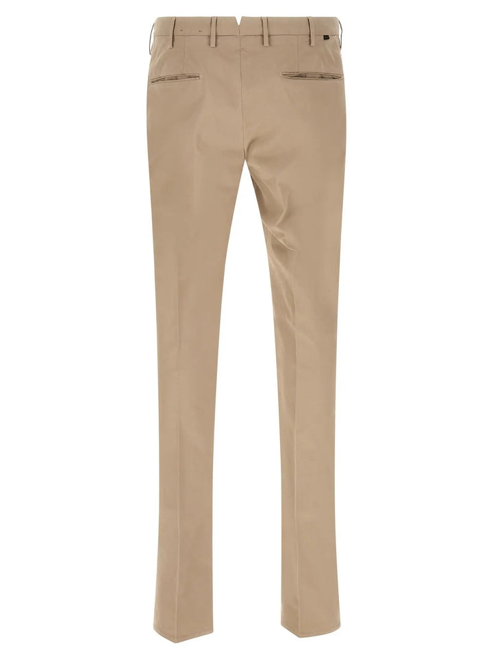 Incotex Beige Cotton Casual Pants