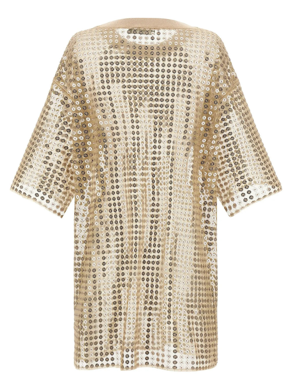 Fabiana Filippi Sample Sale | Fabiana Filippi Beige Polyester Short Dress - | Designer outlet