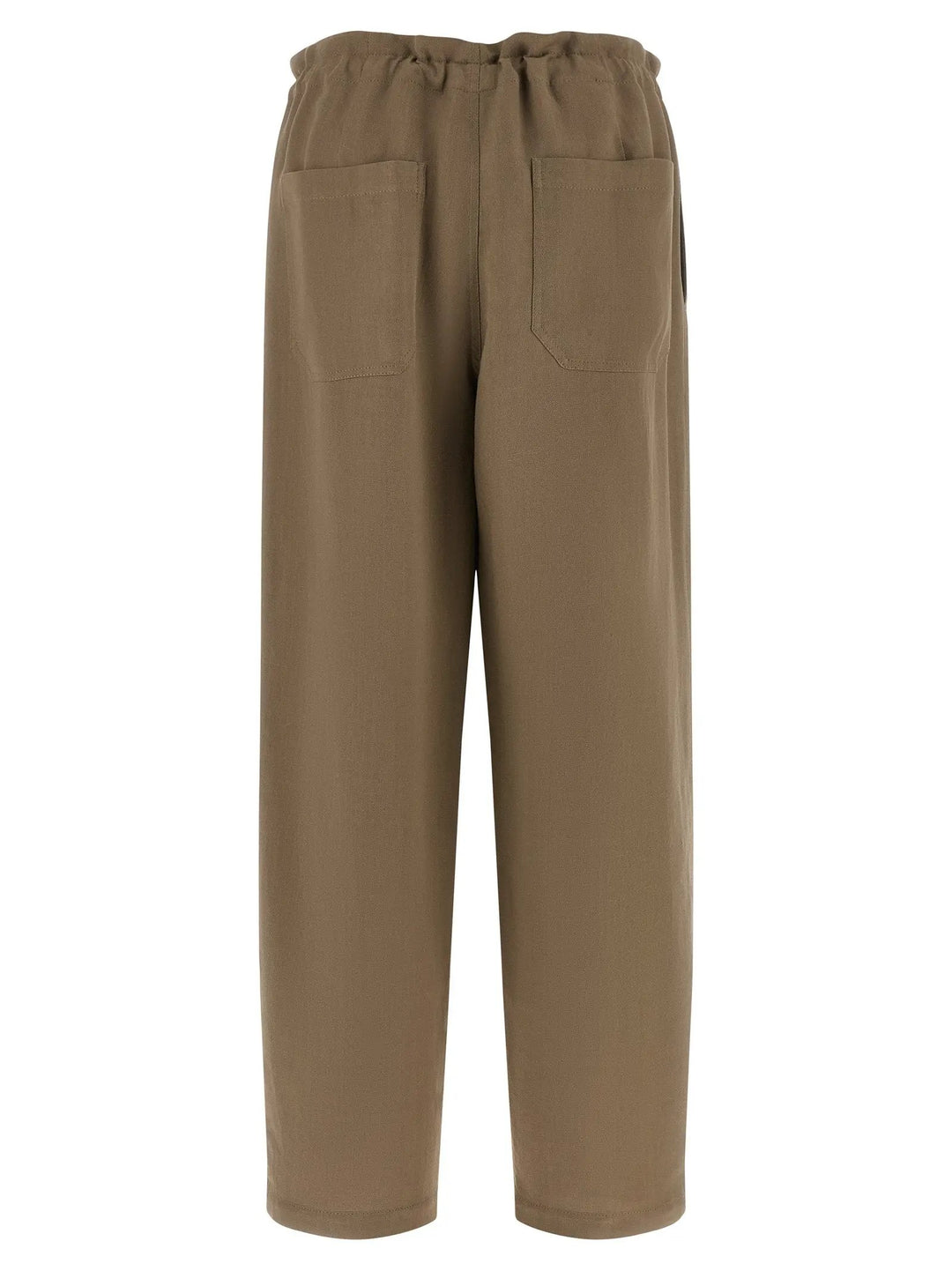 Brunello Cucinelli Beige Viscose Casual Pants
