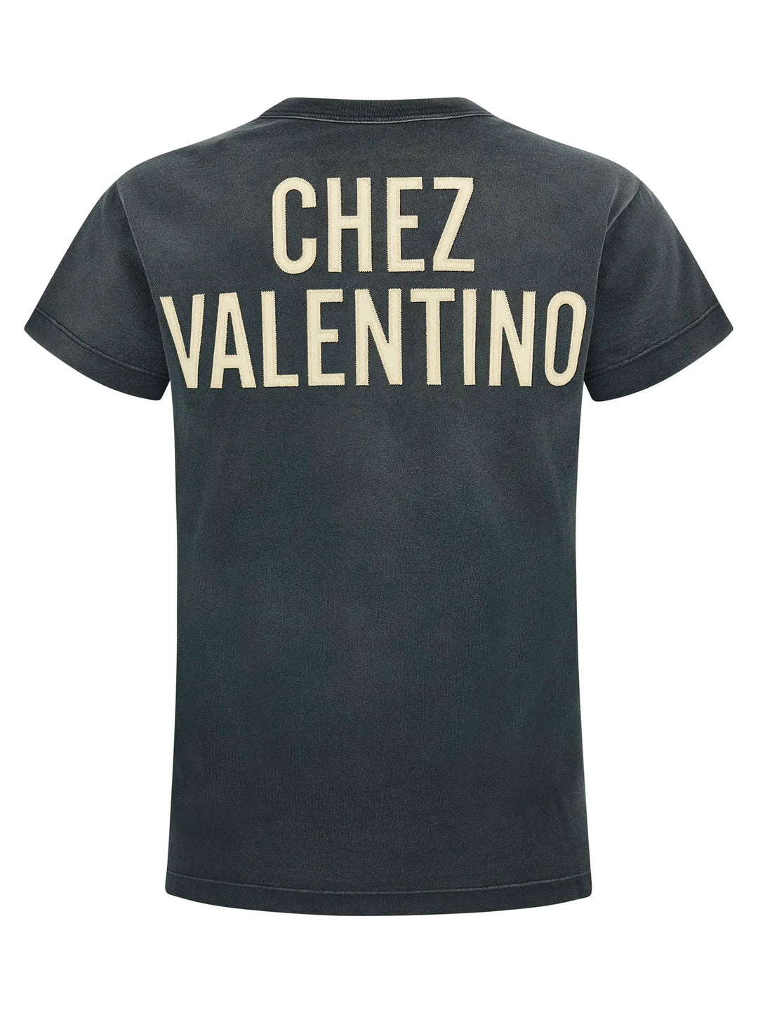 Valentino Garavani Gray Cotton T-Shirt