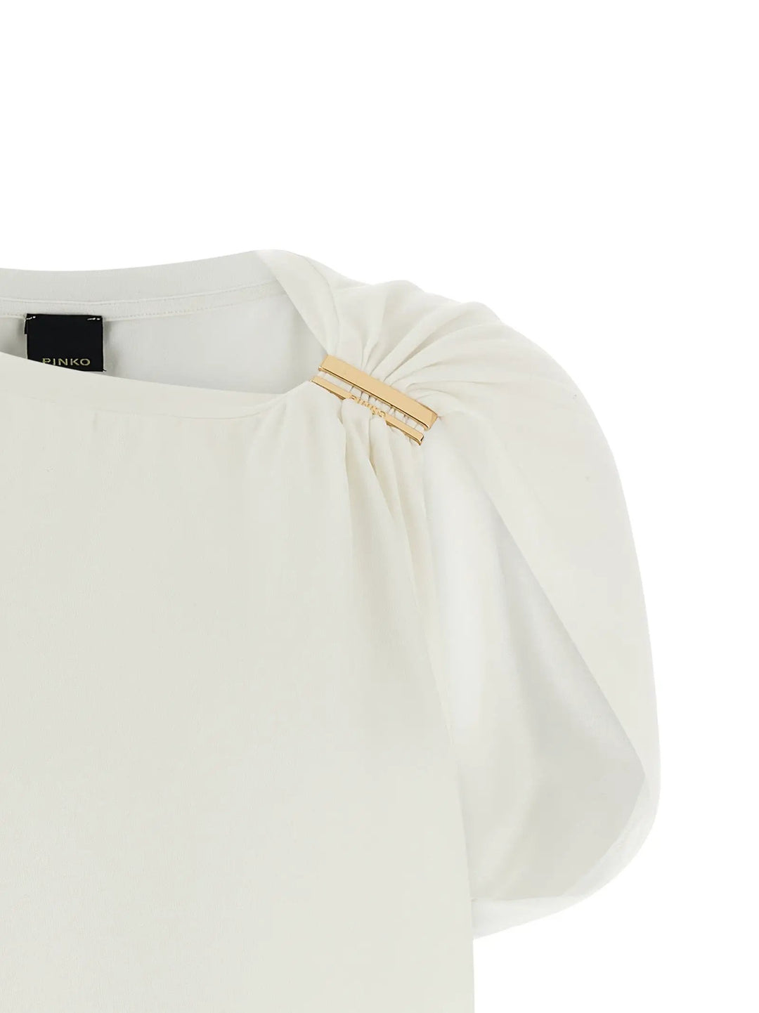 PINKO White Cotton T-Shirt