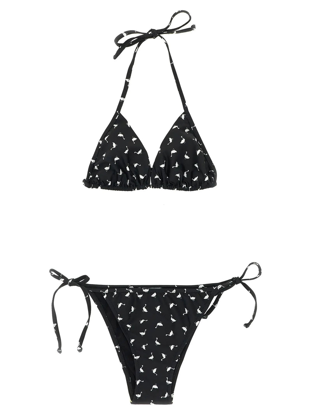 Moschino Bicolor Polyester Bikini